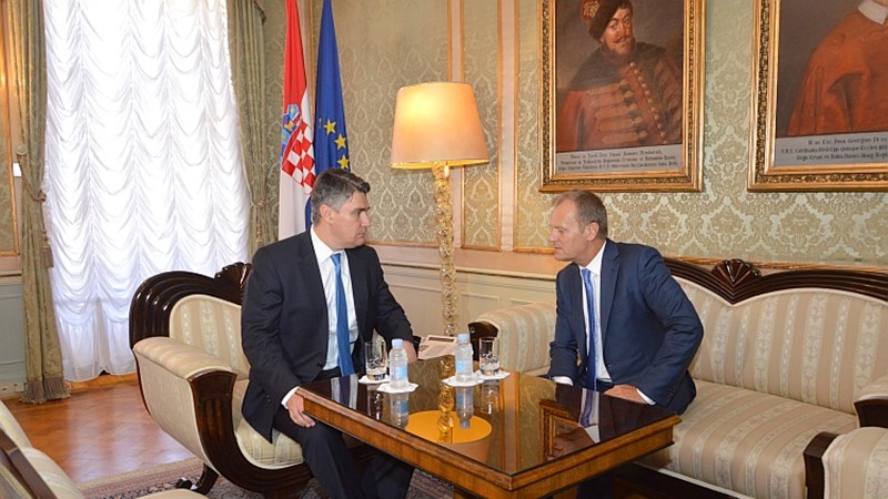 Premijer Milanović s Donaldom Tuskom: Migracijska kriza nije krivnja Europe, ali moramo na nju odgovoriti 